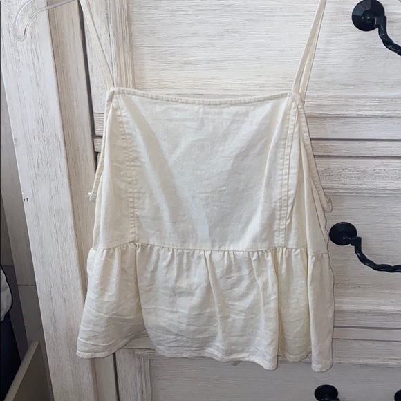 Pale Yellow tank top - Picture 1 of 4